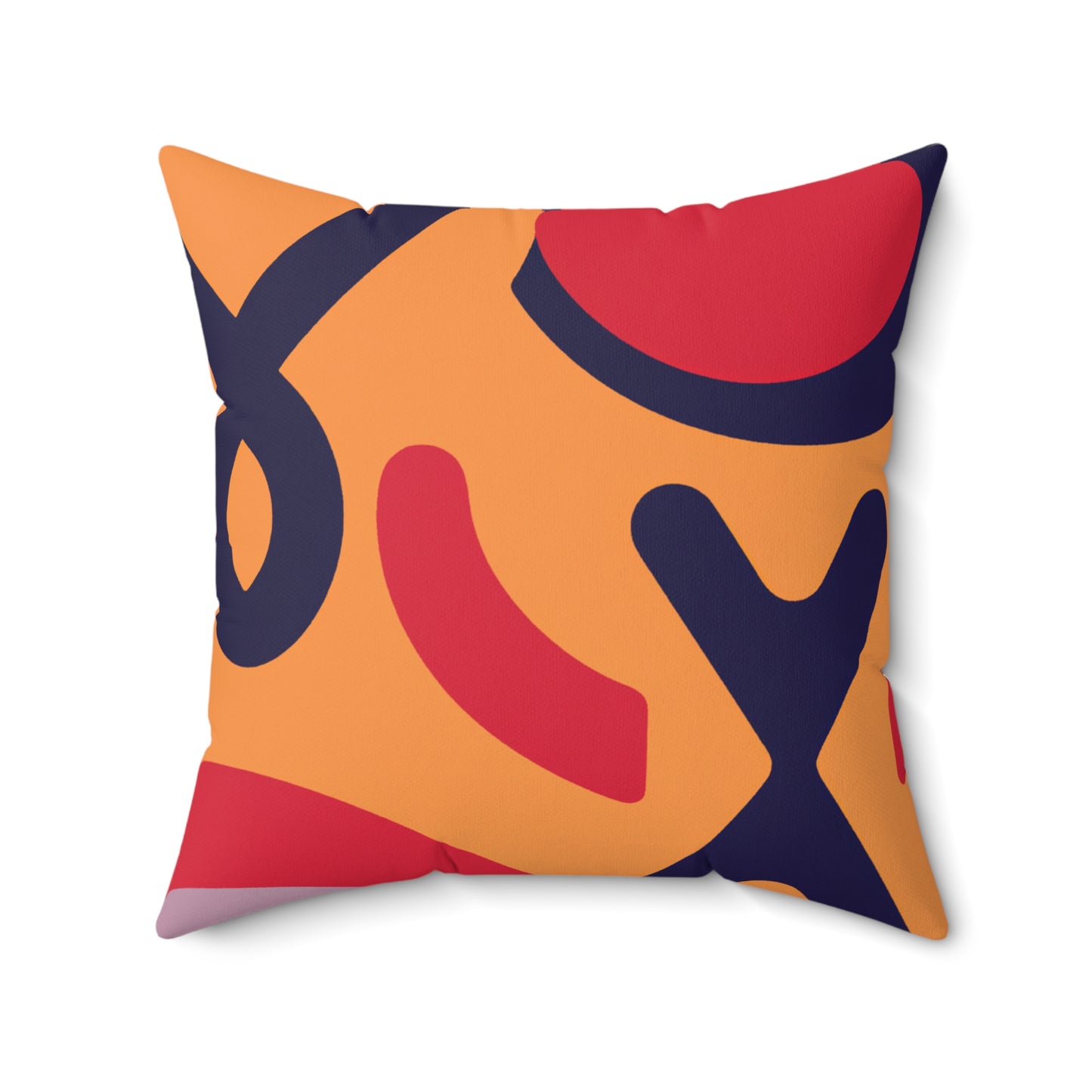 Spun Polyester Square Pillow