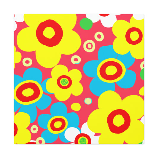 Blossom Joy - Floral - Canvas