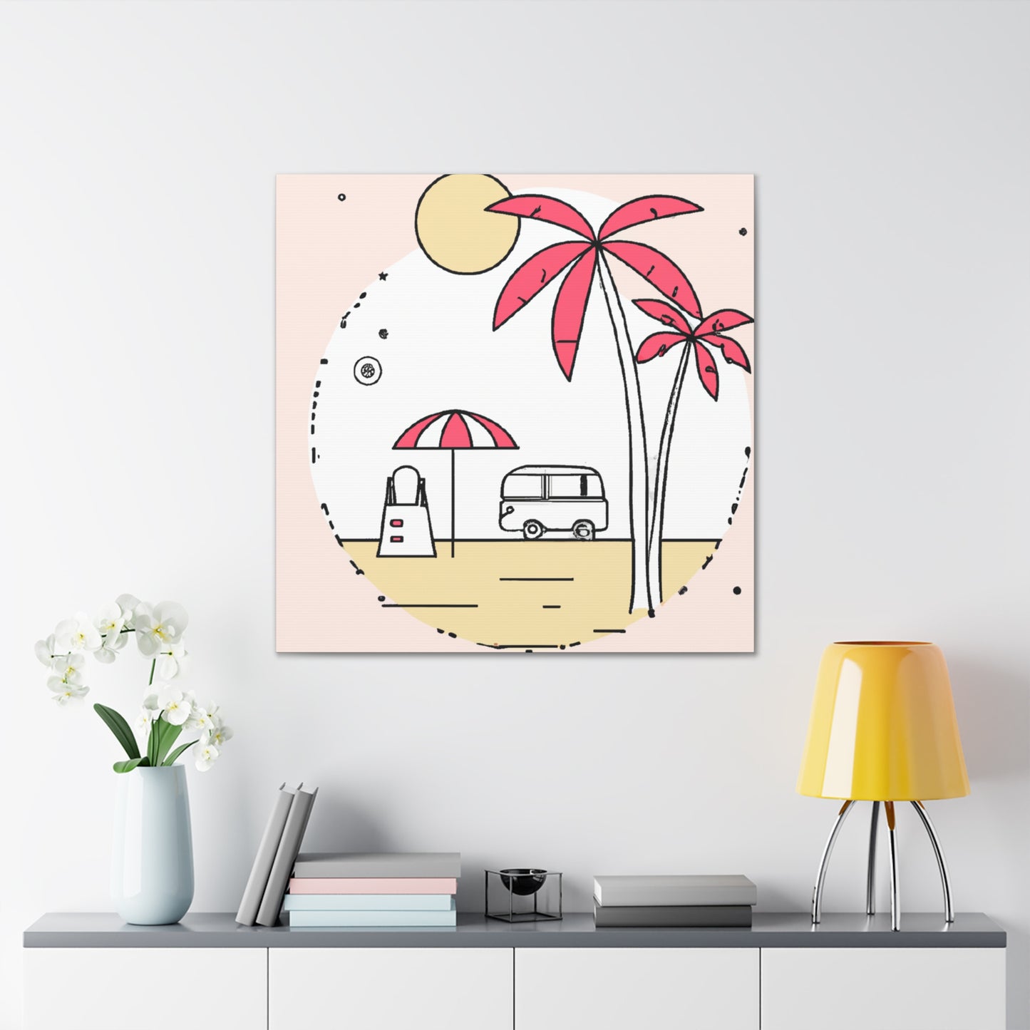 Simple Spectrum - Minimalism - Canvas