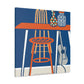Vibrant Splendor - Midcentury - Canvas