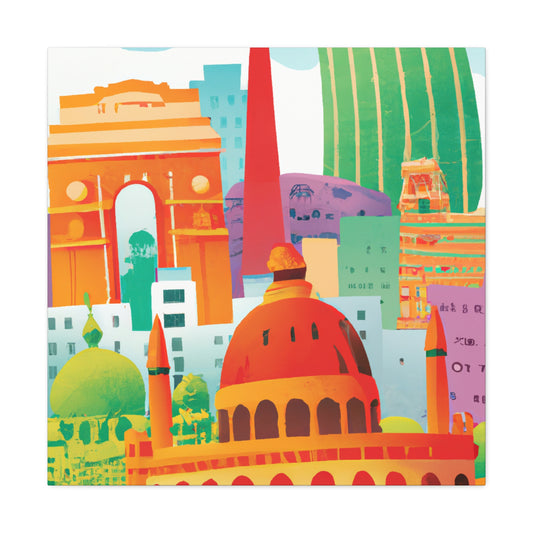 Taj Mahal - Destination India - Canvas