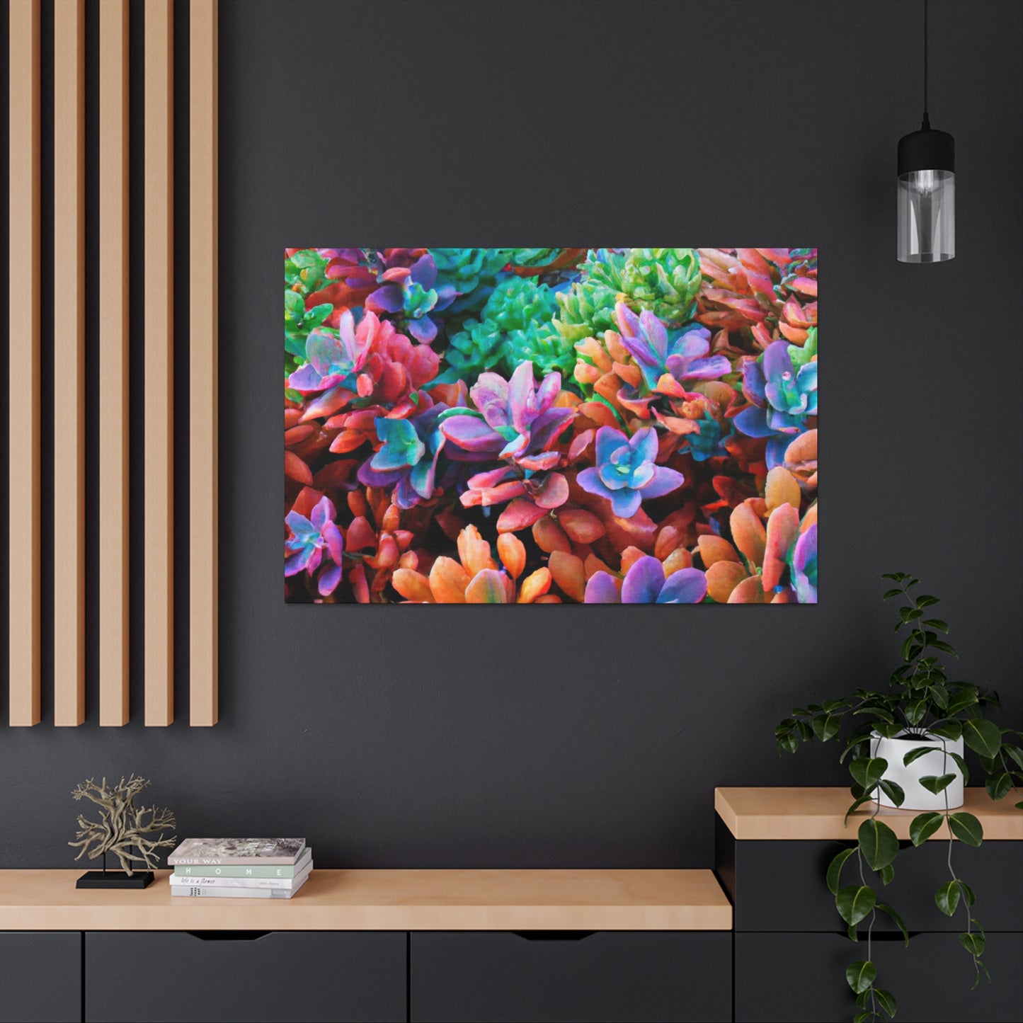 "Garden Dreams" - Canvas - Succulent