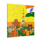 Taj Majal - Destination India - Canvas