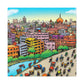 Saffron Spice - Destination India - Canvas