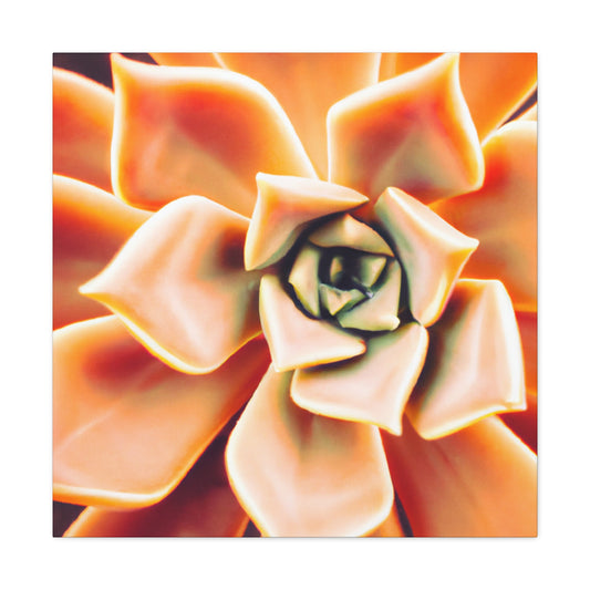 "Melon Symphony" - Canvas - Succulent