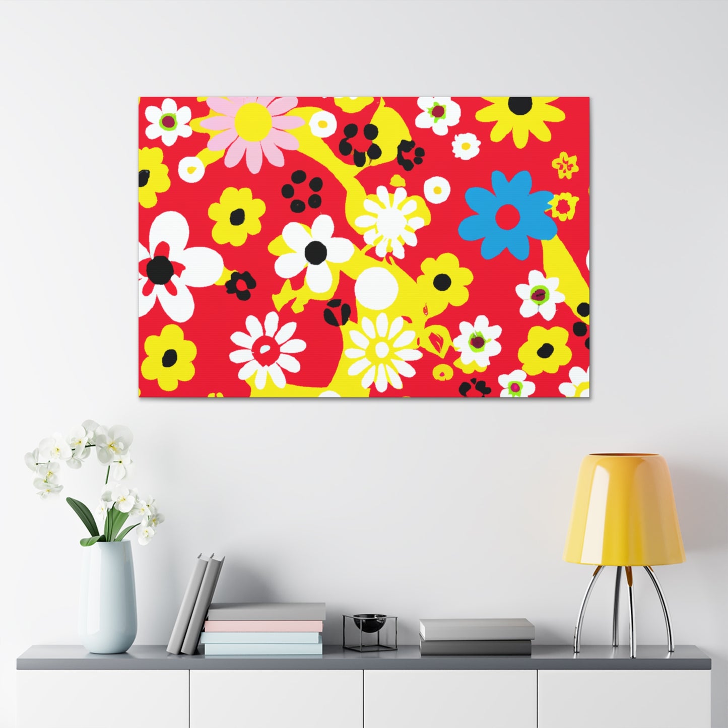 Rosebloom Floral - Floral Canvas
