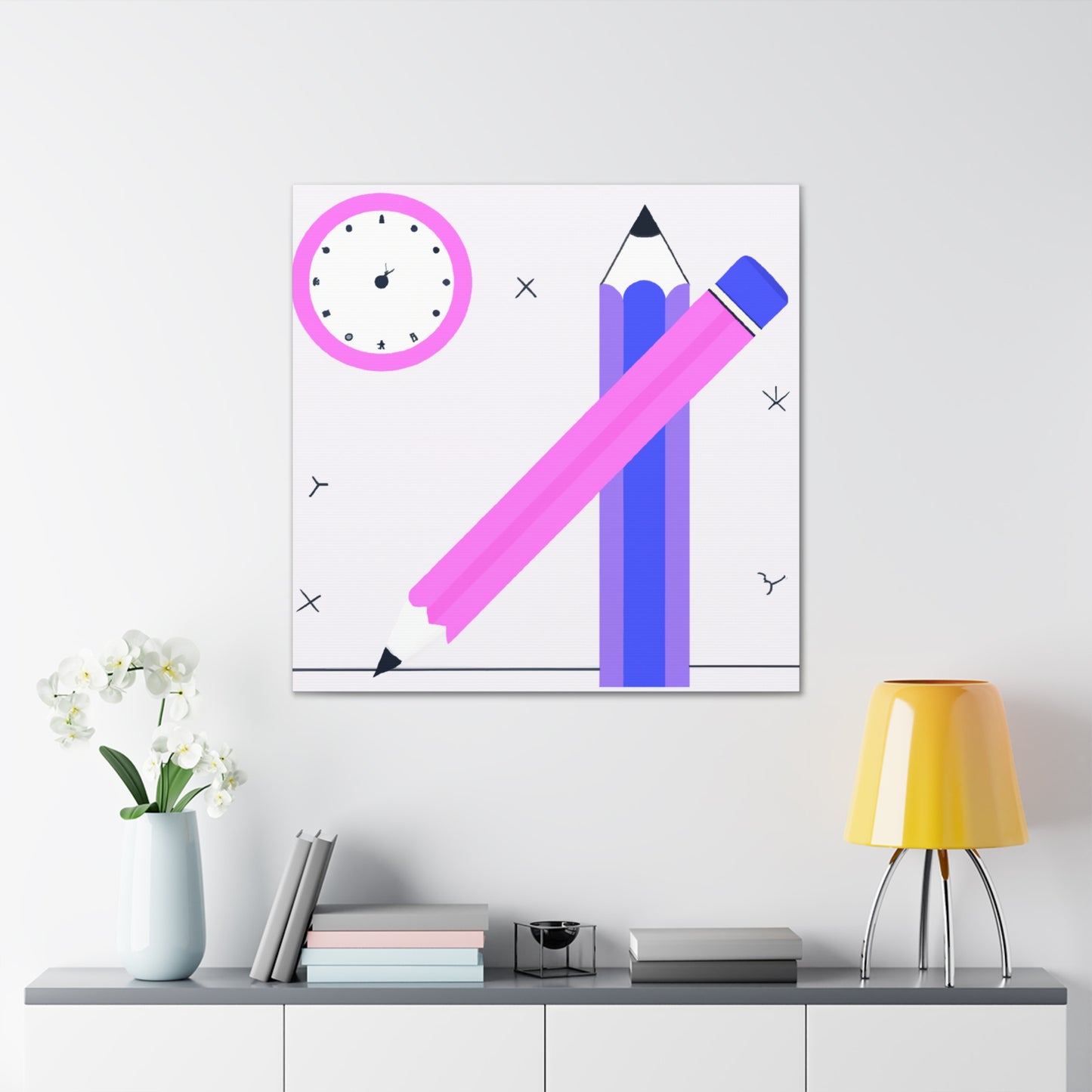 Prismatic Simplicity - Minimalism - Canvas