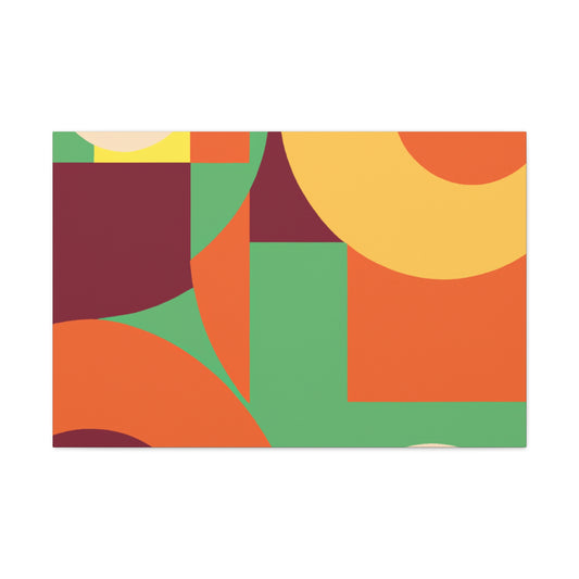 Orbital Burst - Midcentury - Canvas