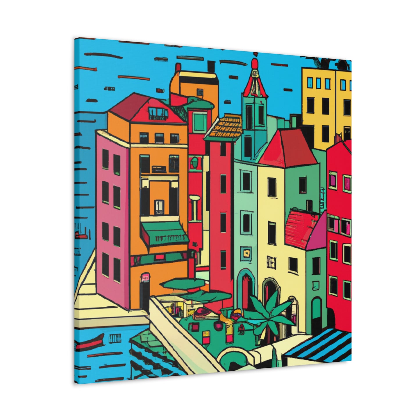 Bhuvaneshree - Italy - Canvas