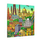 New Delhi - Destination India - Canvas