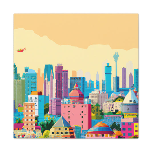 Vibrant Delhi - Destination India - Canvas