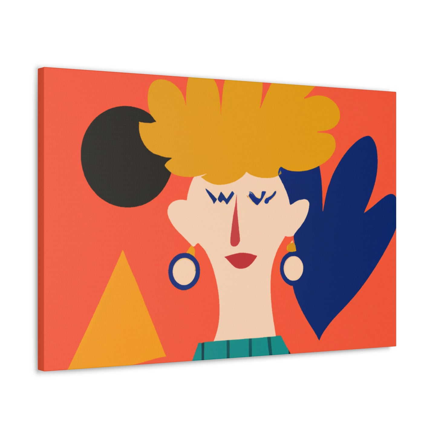 "Flower Power - Midcentury" - Canvas