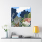 Blooming Hillside- Landscape - Canvas