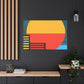 Sun Down- Midcentury Canvas