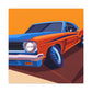 Roaring Rocket - Automobile - Canvas