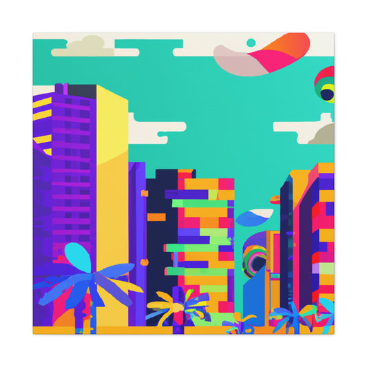 Yacuruna-South America - Canvas