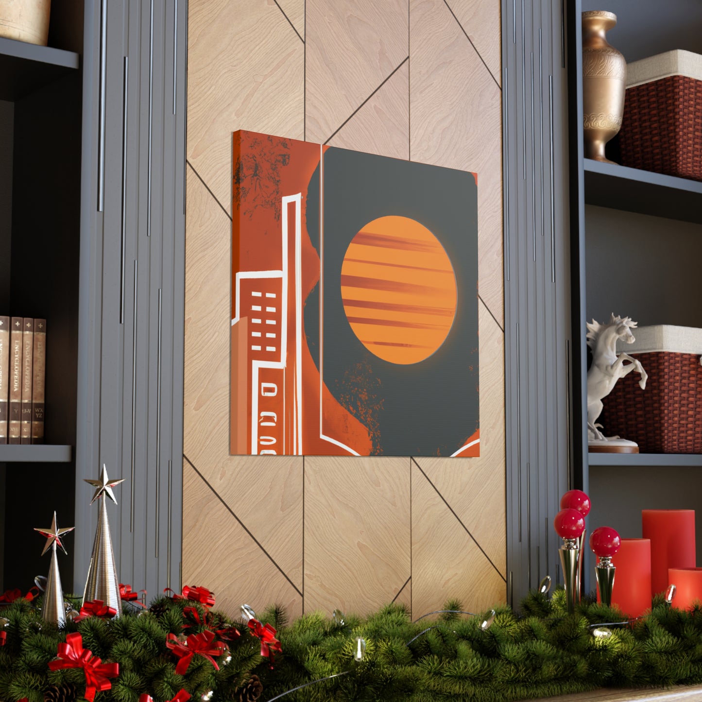 Full Blown - Midcentury Canvas