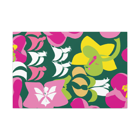 Blossomglimmer - Floral - Canvas