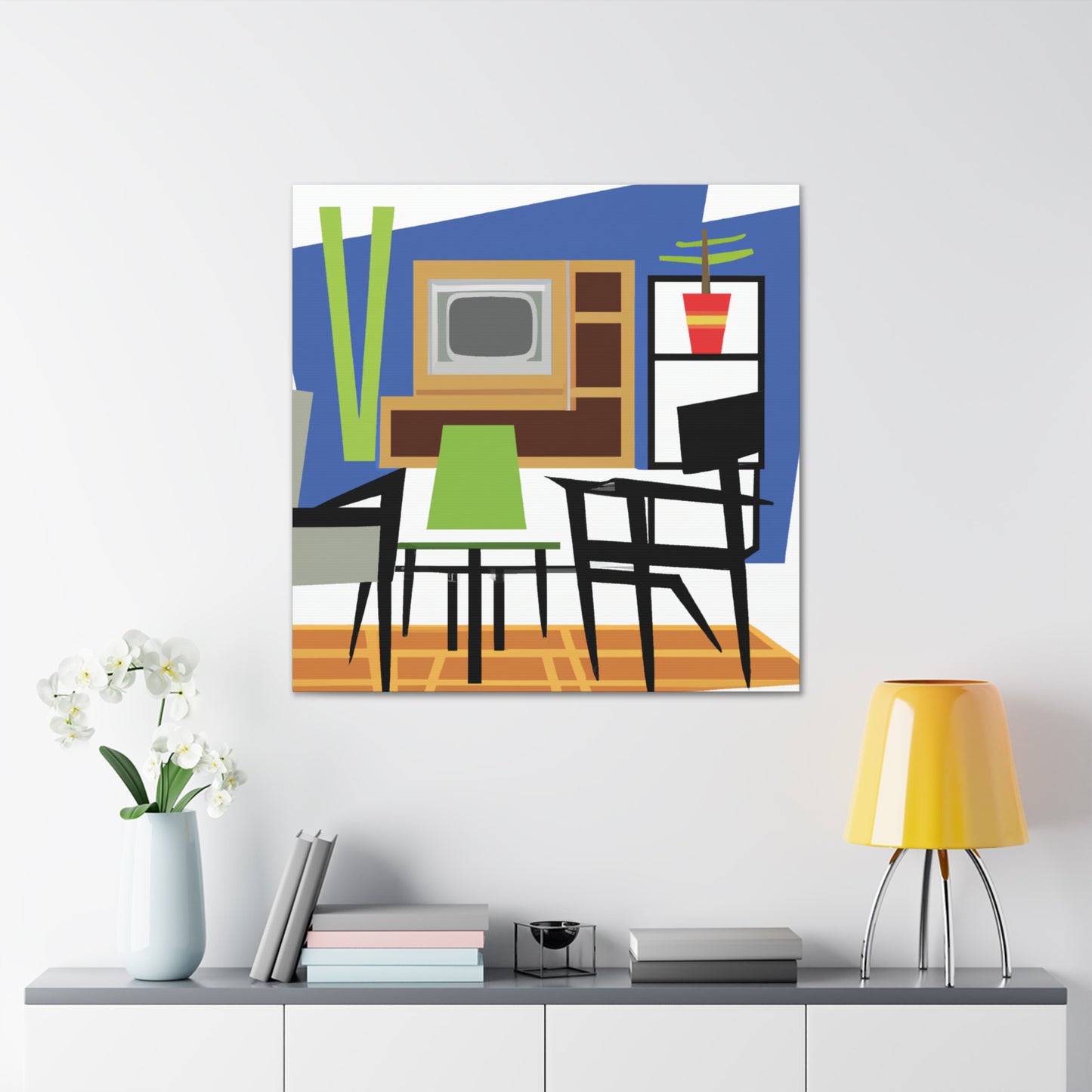 Urban Escape - Midcentury - Canvas
