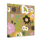Flower Power Potions- Floral Canvas