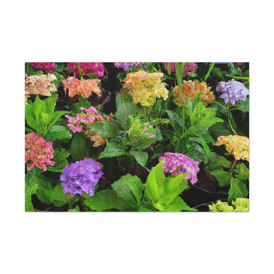 'Garden Symphony' - Canvas - Floral