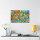 Glorious Getaway - Destination India - Canvas