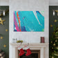 Aqua Lung- Abstract Canvas