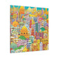 Vibrant Varanasi - Destination India - Canvas