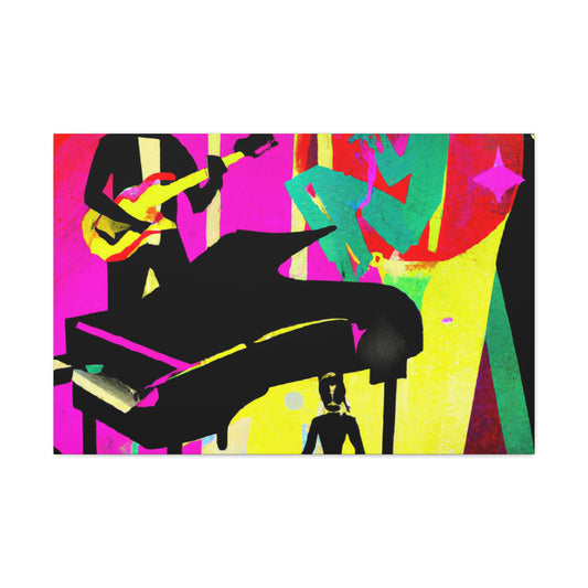 "Funkalicious - Retro Music" - Canvas