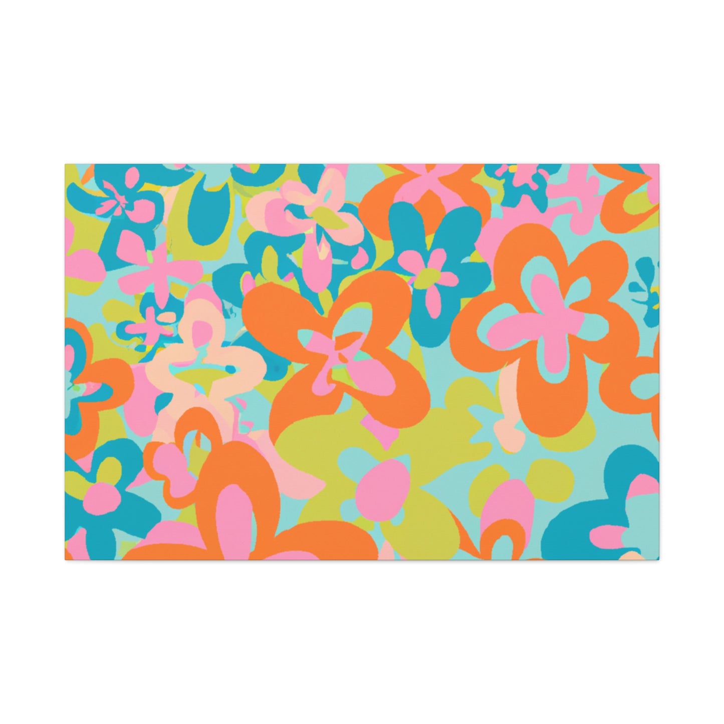 "The Blooming Bouquet" - Floral Canvas