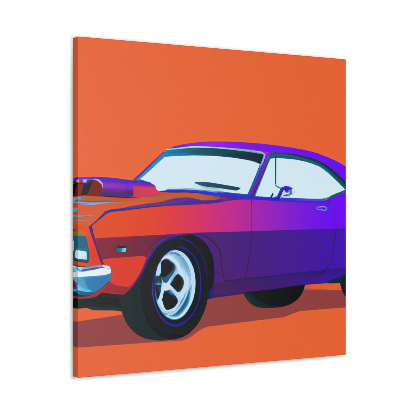 The Steamer - Automobile - Canvas