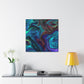 Electric Blue - Canvas - Abstract