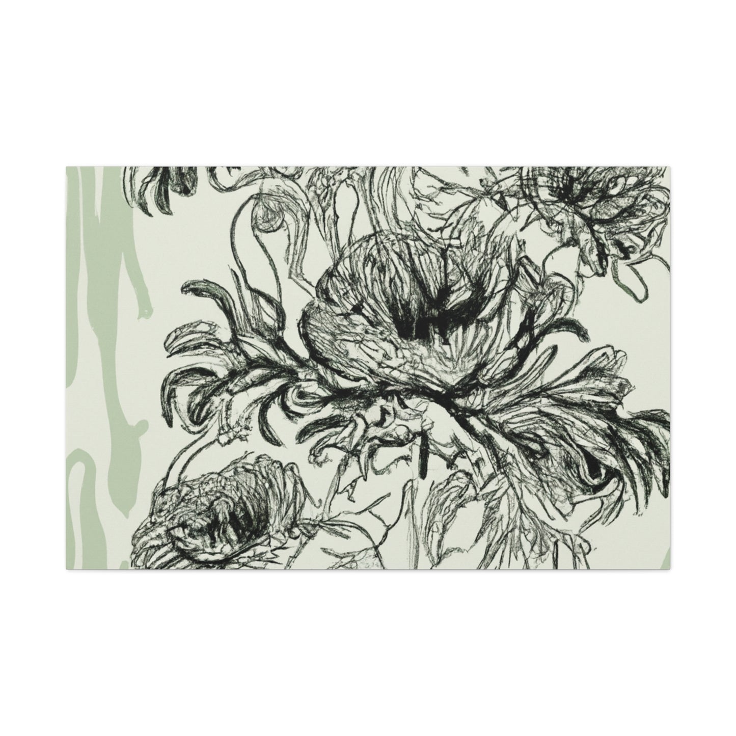 Passionate Petals - Floral - Canvas