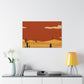 Dapper Dorian - Vintage Contemporary - Desert-  Canvas