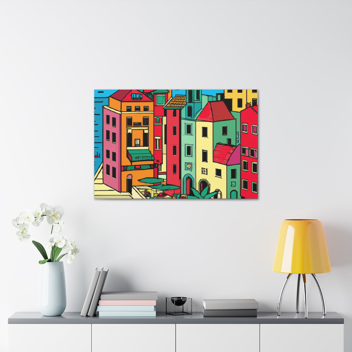Bhuvaneshree - Italy - Canvas