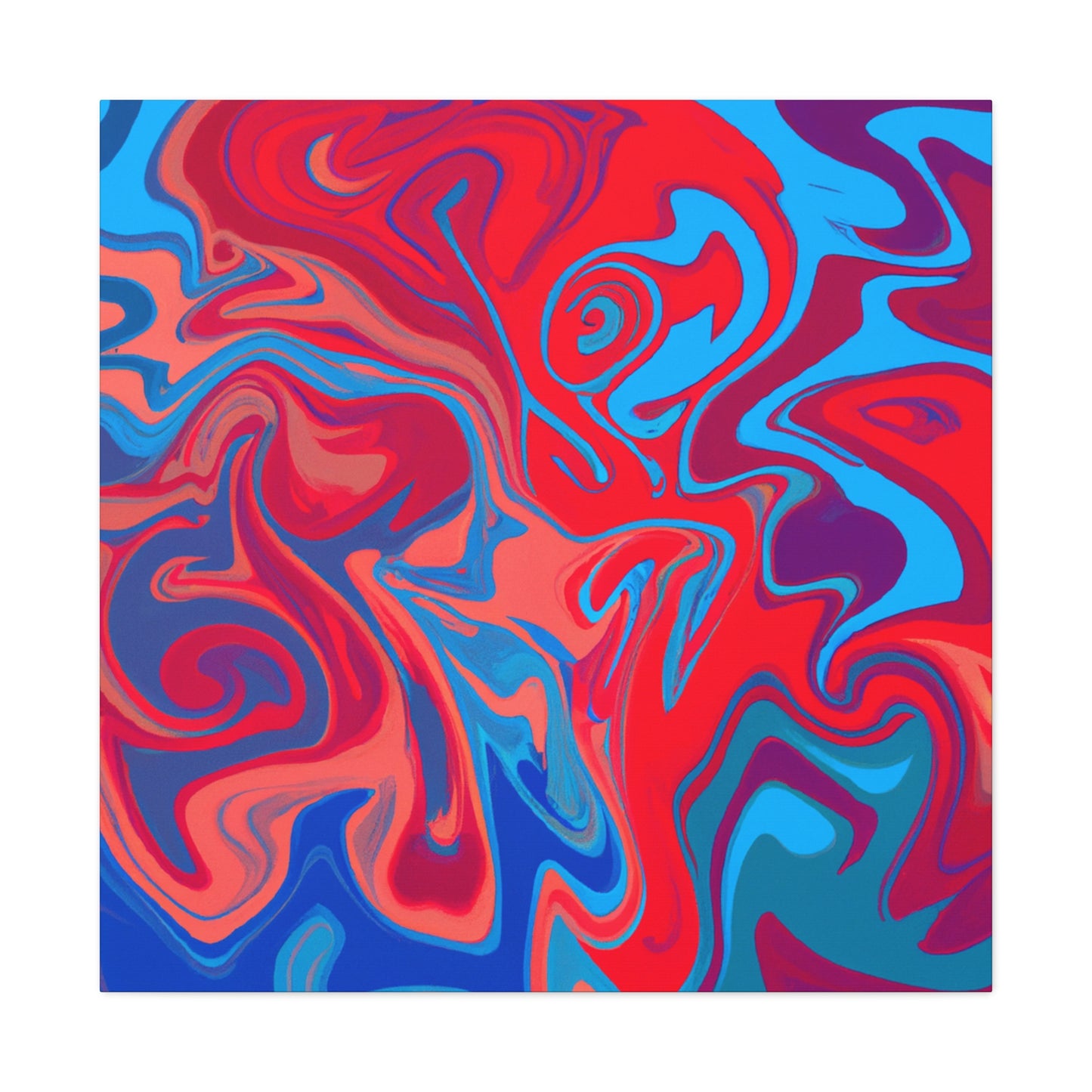 Luminous Liquid - Abstract - Canvas