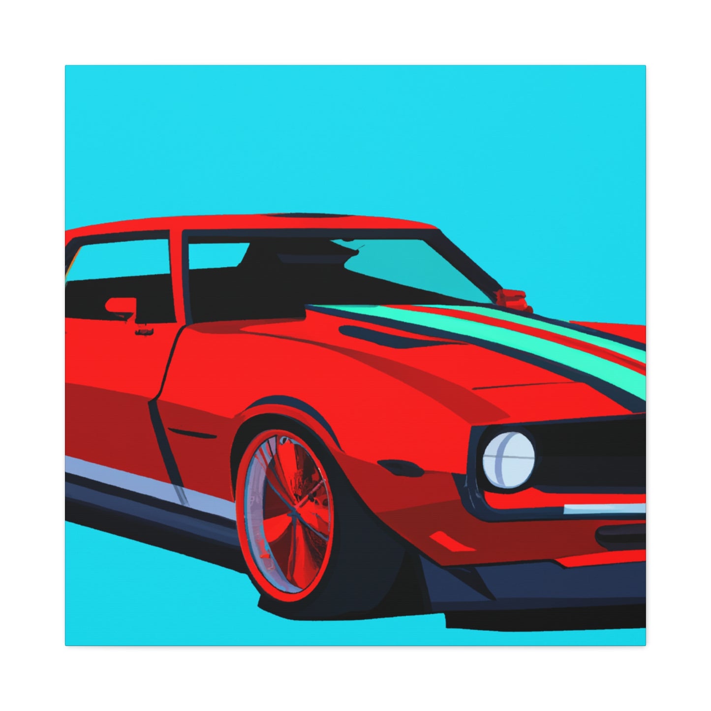 Roadburner - Automobile - Canvas