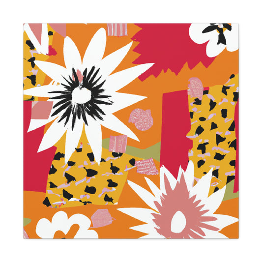 Flower Petal Power!: Floral Canvas