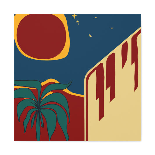 Floppy Pouncer - Midcentury Canvas