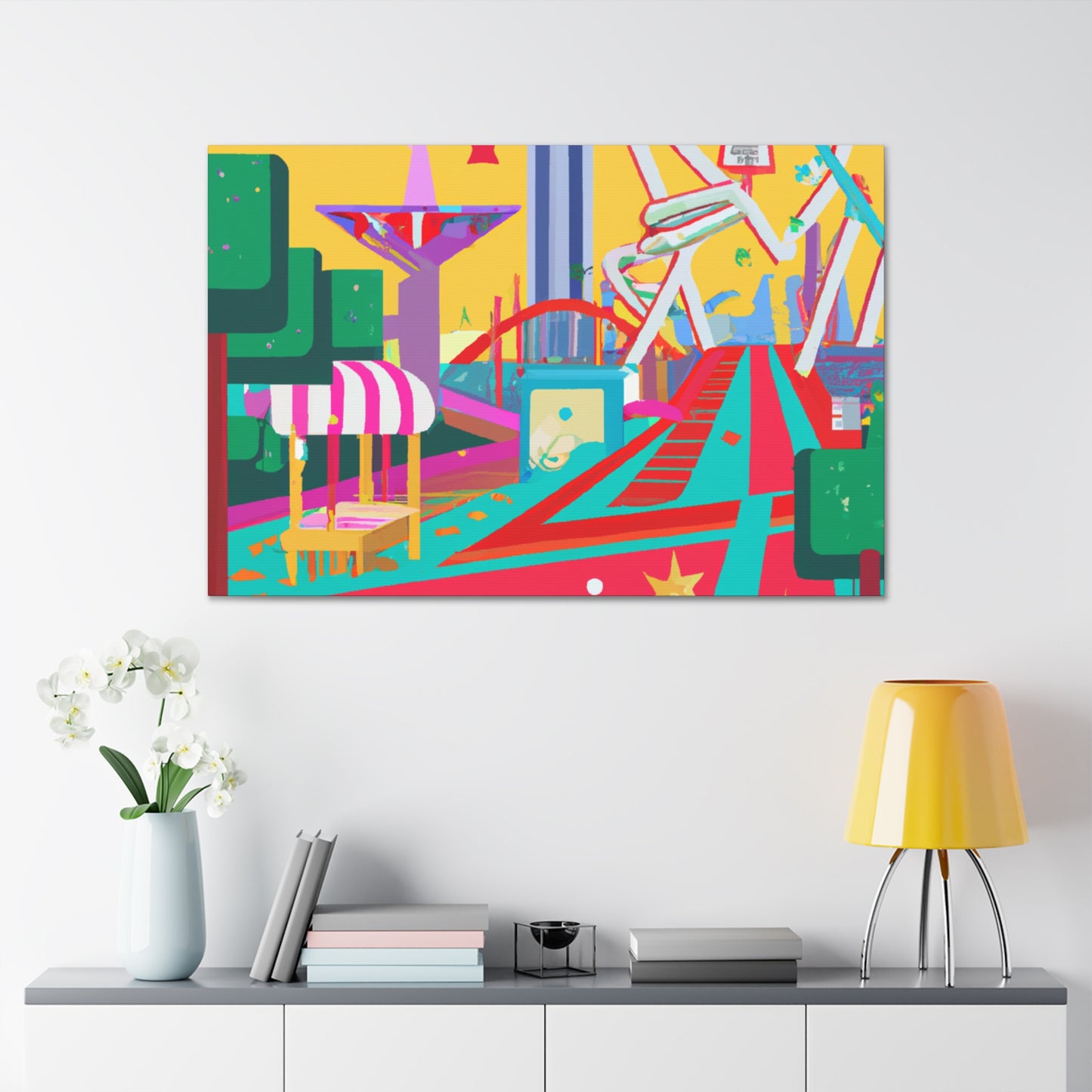 Wonderworld - Amusement - Canvas