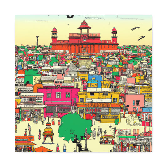 Udaipur - Destination India - Canvas