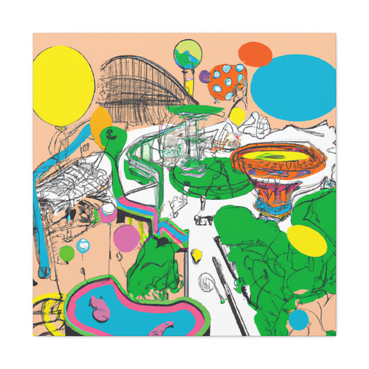 Florafantasia - Landscape - Amusement - Canvas