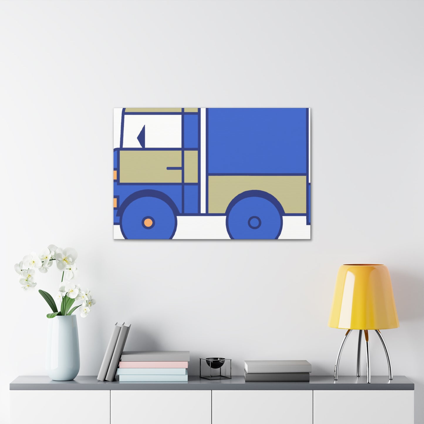 Nomad's Brush - Minimalism - Canvas