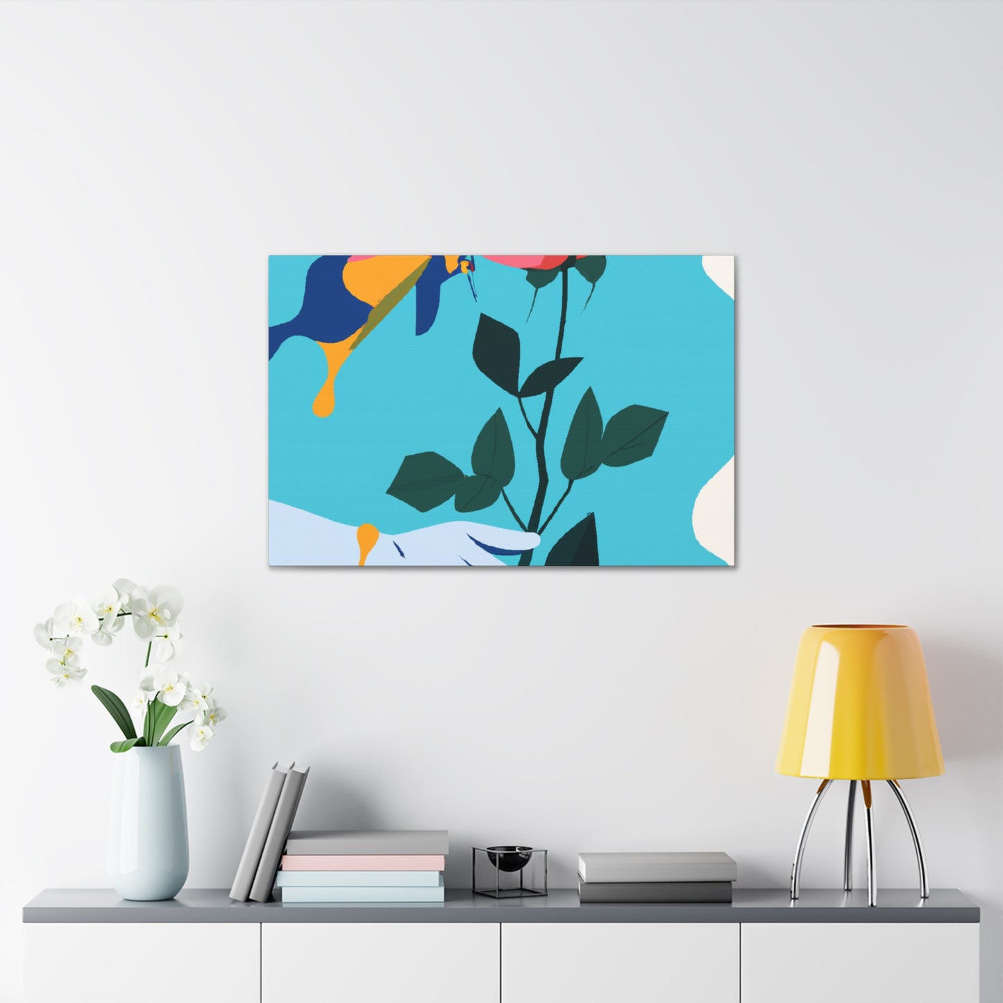 "Simplicity Rising - Minimalism" - Canvas
