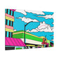 Sky View Way - Pop Art Canvas