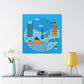 Ethereal Reflection - Minimalism - Canvas