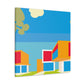 Urban Spellbound- Midcentury - Canvas