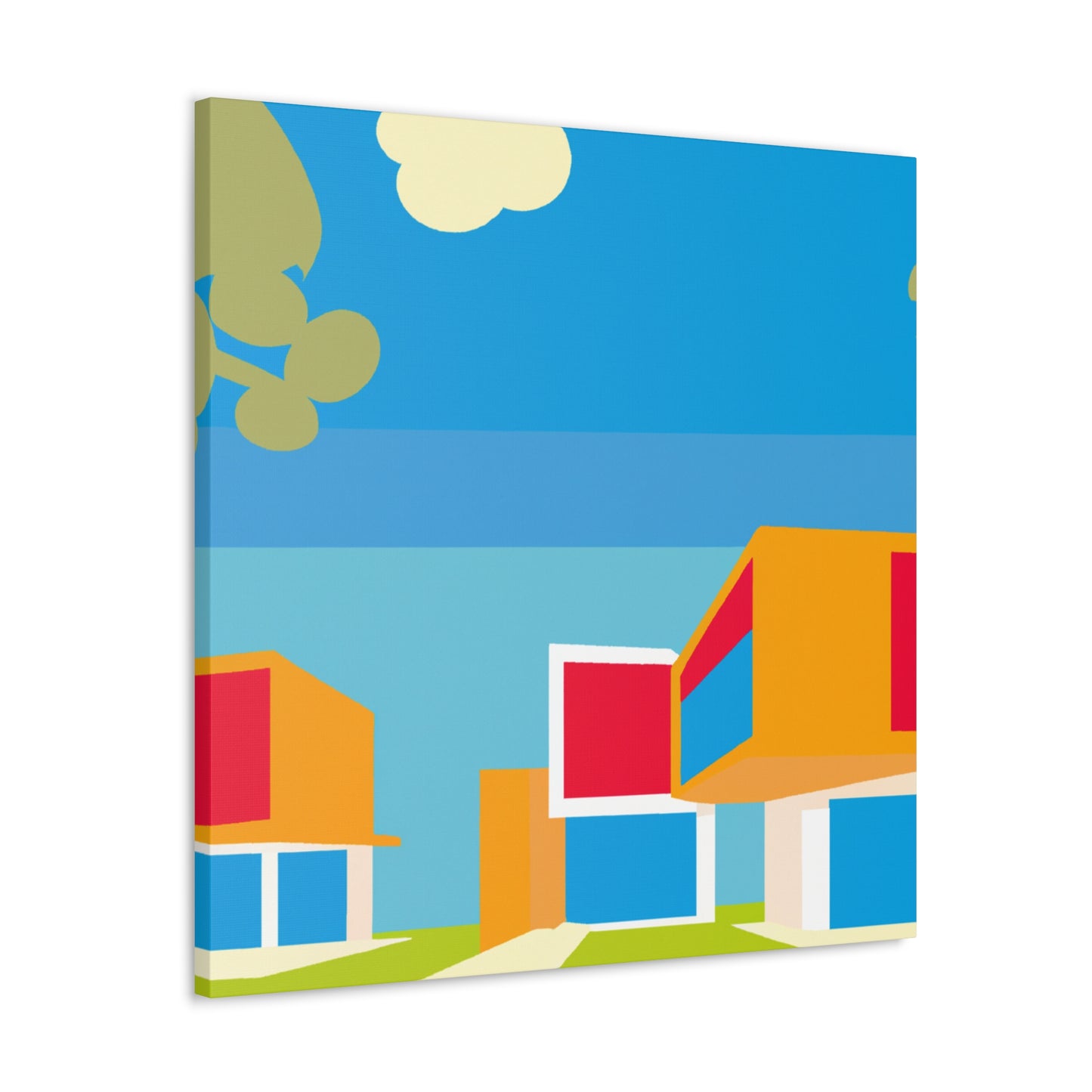 Urban Spellbound- Midcentury - Canvas