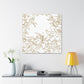 Petunia Palette - Floral - Canvas