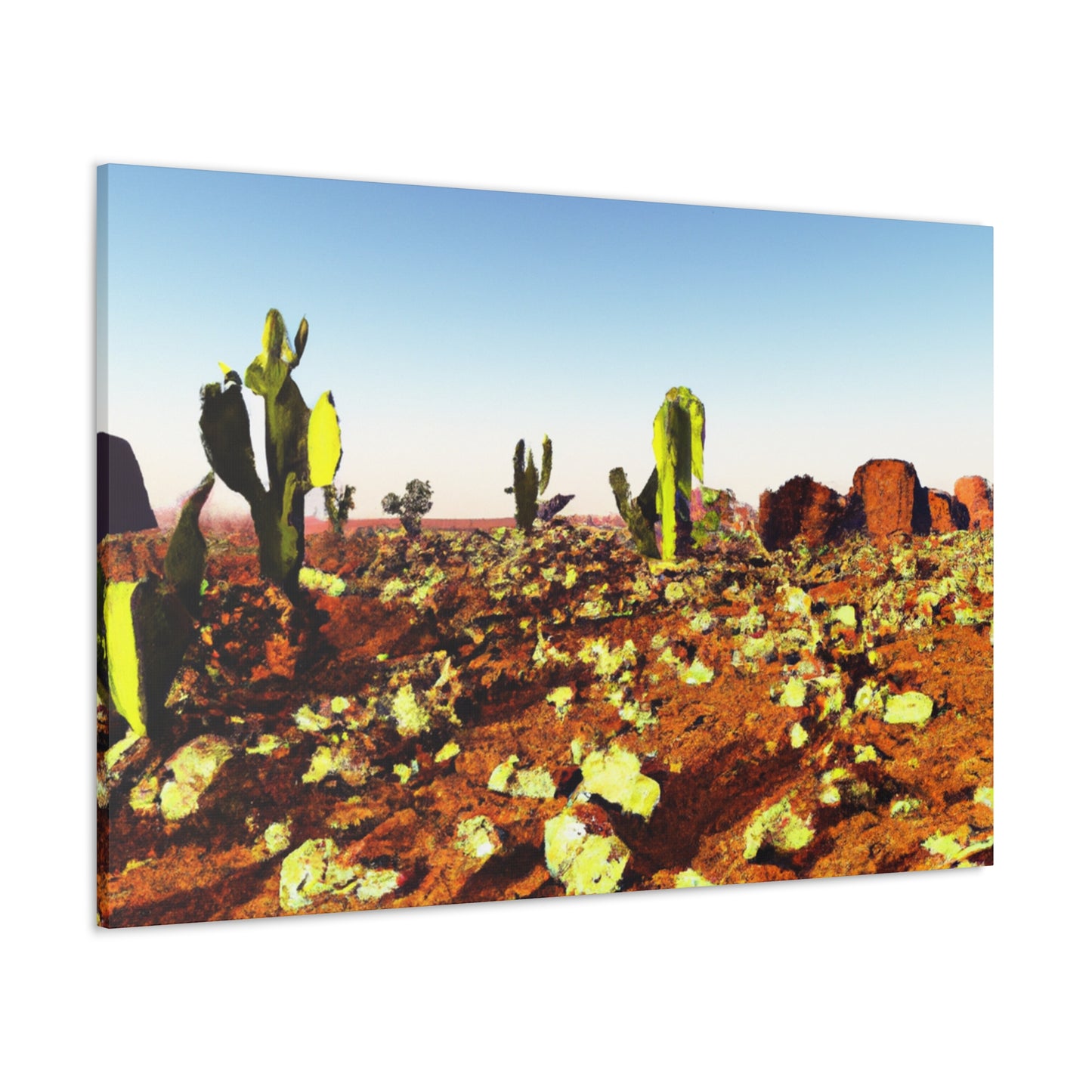 Desert Mirage-Landscape - Canvas